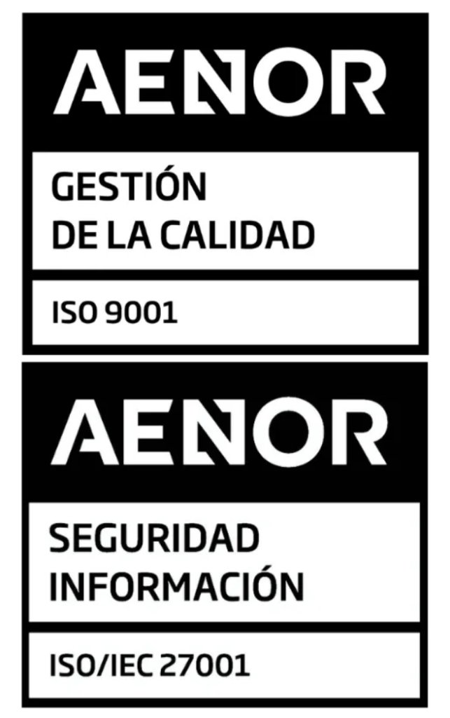 aenor certificacion itoptraining